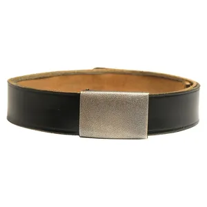 BW kožený opasok s prackou - zánovný