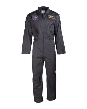 Mil-Tec US letecká kombinéza s nášivkami