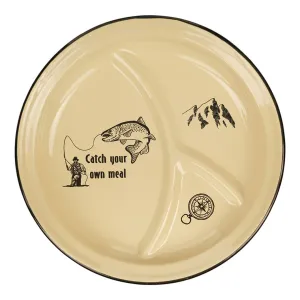 Fosco Industries CATCH YOUR OWN MEAL smaltovaný tanier