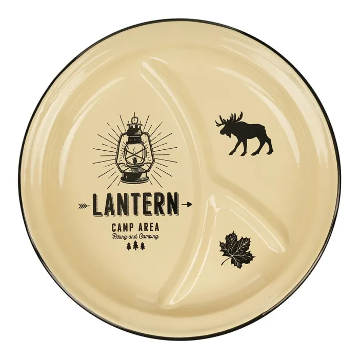 Fosco Industries OUTDOOR LANTERN smaltovaný tanier