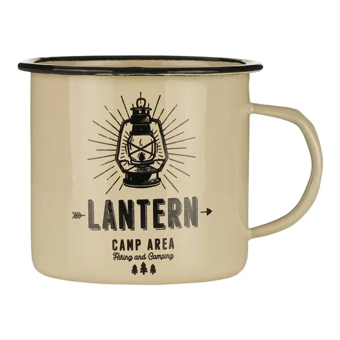 Fosco Industries OUTDOOR LANTERN smaltovaný hrnček 500ml