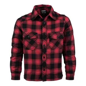 FOSTEX GARMENTS KIDS CHECKED SHIRT detská károvaná košeľa