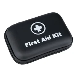 Fosco Industries FIRST AID KIT, 28-dielna lekárnička - ČIERNA
