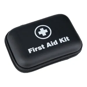 Fosco Industries FIRST AID KIT, 28-dielna lekárnička - ČIERNA