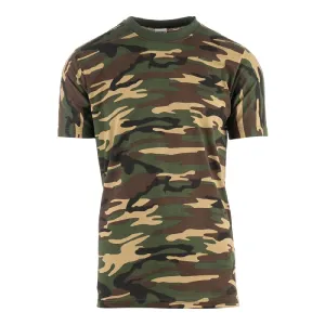FOSTEX GARMENTS FOSTEE CAMO maskáčové tričko, krátky rukáv