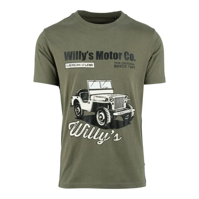 FOSTEX GARMENTS WILLY´S 1941 LEGEND tričko s potlačou