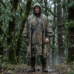 M-Tramp pršiplášť - pončo - HARDWOOD