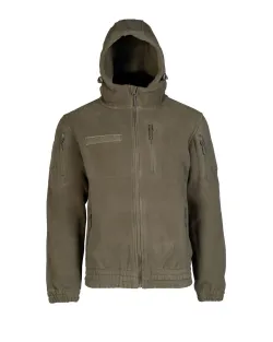 Mil-Tec COLD WEATHER GEN.II flísová bunda s kapucňou