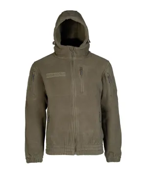Mil-Tec COLD WEATHER GEN.II flísová bunda s kapucňou