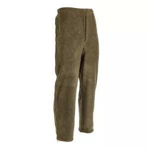 M-Tramp poľovnícke flisové nohavice - supersoft fleece, OLIVA
