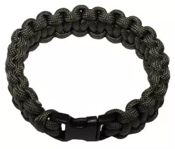 MFH náramok PARACORD - plastový klip, šírka 1,9cm