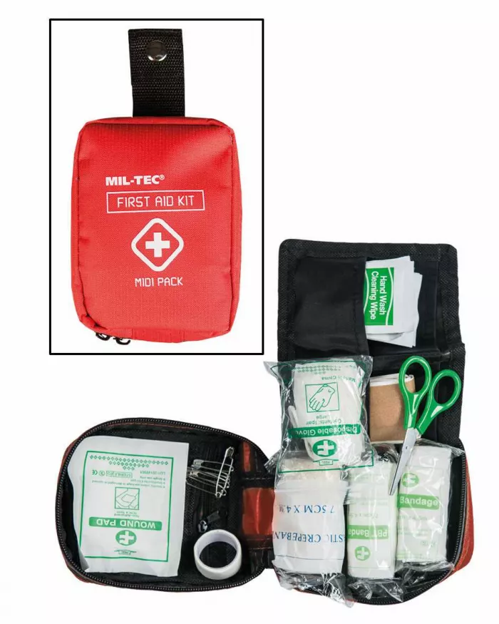 Mil-Tec FIRST AID MIDI, stredná lekárnička