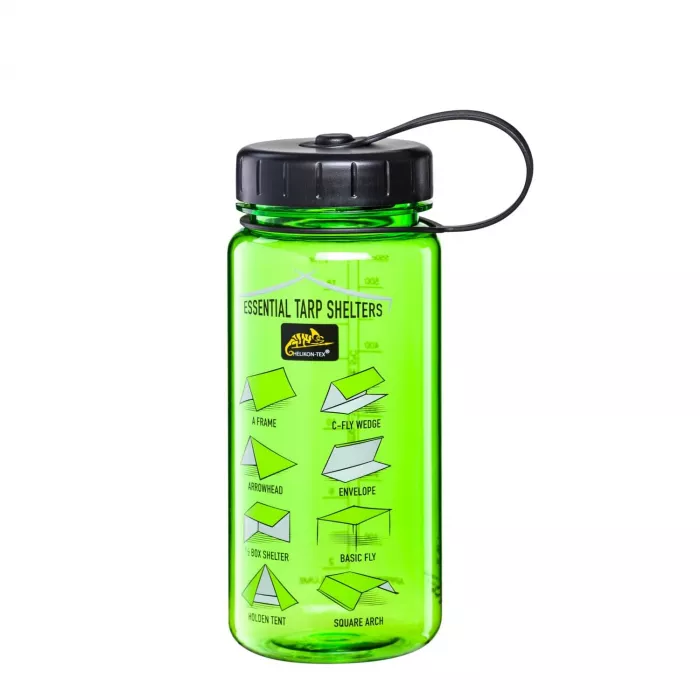 Helikon-Tex TRITAN BOTTLE Wide Mouth Tarp Shelters plastová fľaša 550 ml - ZELENÁ