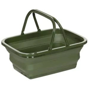 Fox Outdoor skladací kôš, 9 L - OLIVA