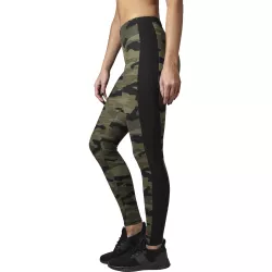 Urban Classics Ladies Camo Stripe Leggings