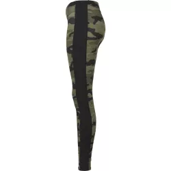 Urban Classics Ladies Camo Stripe Leggings