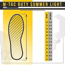 M-Tac SUMMER LIGHT taktické tenisky