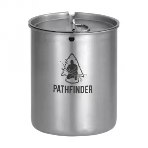Pathfinder nerezový veľký hrnček s viečkom, 740 ml