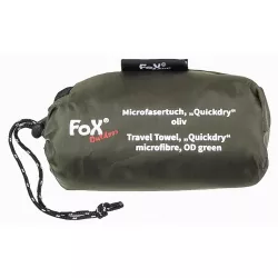 Fox Outdoor Travel Towel rychloschnúci uterák - OLIVA