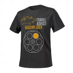Helikon-Tex TRAVEL ADVICE: RUSSIAN LUCK tričko s potlačou
