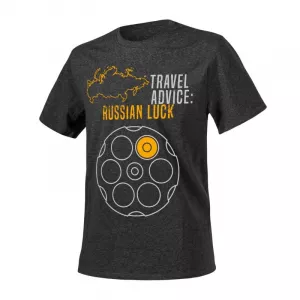 Helikon-Tex TRAVEL ADVICE: RUSSIAN LUCK tričko s potlačou