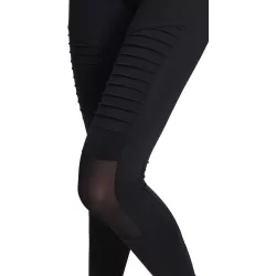 Urban Classics Ladies Tech Mesh Biker Leggings - ČIERNA