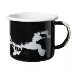 Helikon-Tex WILD CAMP ENAMEL MUG smaltovaný hrnček, 0,35L