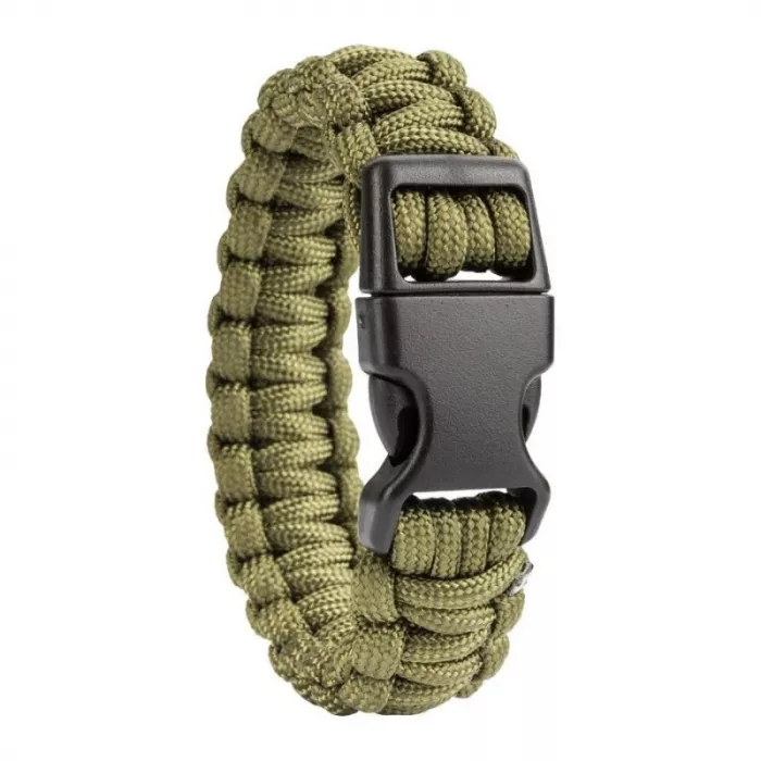 M-Tramp náramok PARACORD 2cm/23cm/3m, plastová spona