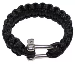 PARACORD - náramok, kovový zámok, šírka 2,3cm