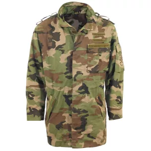 Kabát vzor 97 – originálne slovenské maskáče, použitý