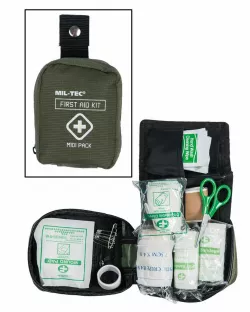 Mil-Tec FIRST AID MIDI, stredná lekárnička