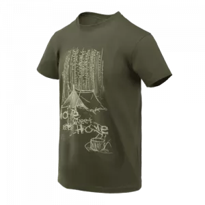 Helikon-Tex HOME SWEET HOME tričko s potlačou