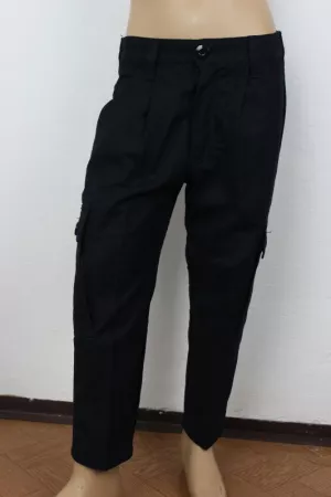 Detské nohavice Moleskin (BW) - ČIERNA