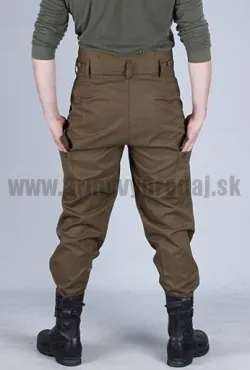 Nohavice vzor 85, vyšší pás – originál maskáče ČSĽA, POUŽITÉ