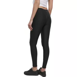 Urban Classics Ladies Tech Mesh Rib Leggings - ČIERNA