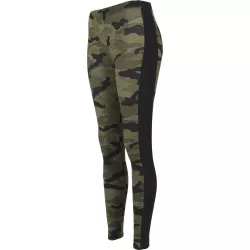 Urban Classics Ladies Camo Stripe Leggings