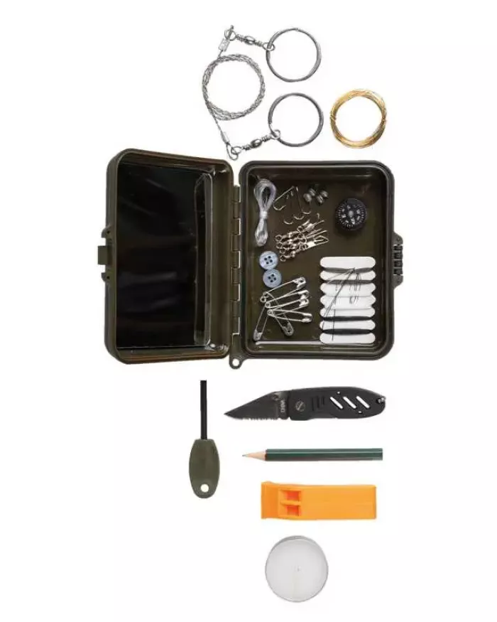 Mil-Tec SURVIVAL KIT núdzový box na prežitie