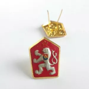 odznak LEV, lakovaný - originál ČSĽA