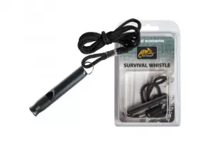 Helikon-Tex píšťalka SURVIVAL WHISTLE, hliník - ČIERNA