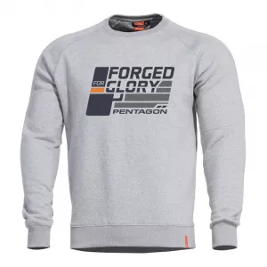 Pentagon HAWK SWEATER, mikina s potlačou "Forged Glory"