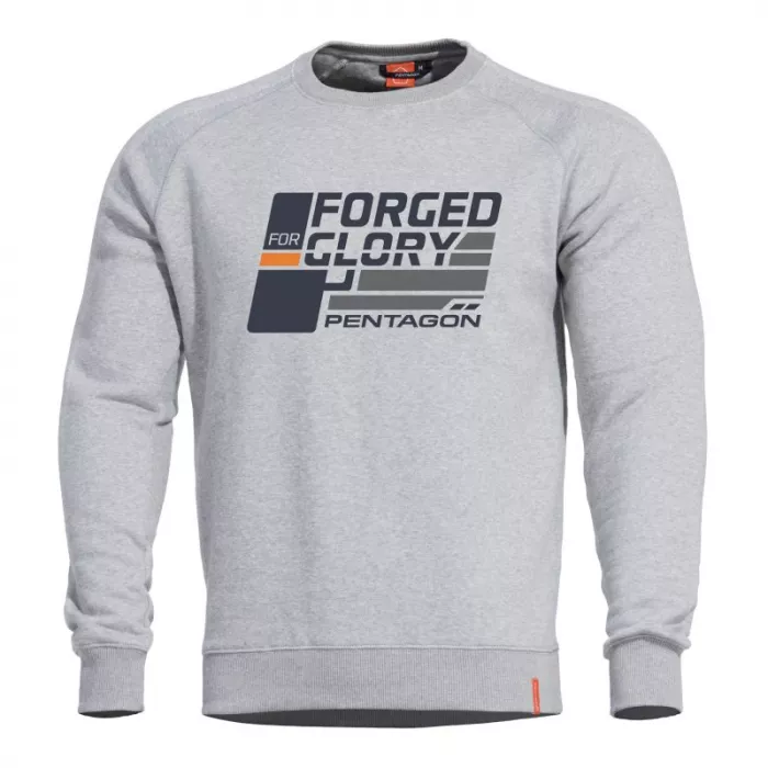 Pentagon HAWK SWEATER, mikina s potlačou "Forged Glory"