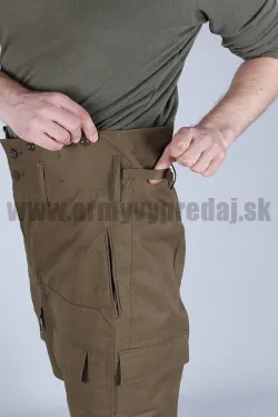 Nohavice vzor 85, vyšší pás – originál maskáče ČSĽA, POUŽITÉ