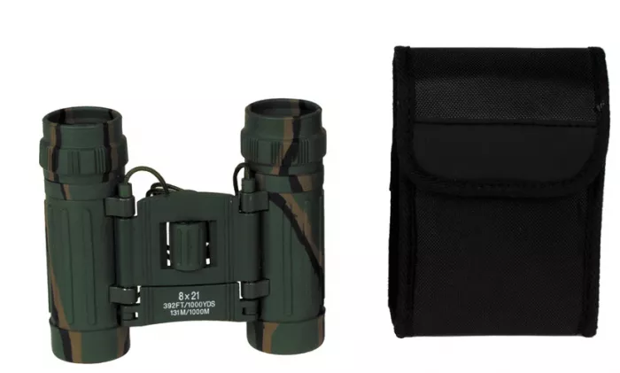 MFH kompaktný ďalekohľad - BINOCULAR 8 x 21 - woodland US