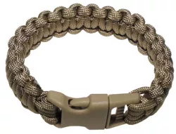 MFH náramok PARACORD - plastový klip, šírka 2,3cm