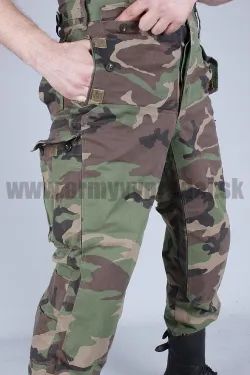 Nohavice vzor 97 – originálne slovenské maskáče, použité