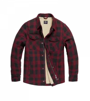 Vintage Industries flanelová bunda CRAFT HEAVYWEIGHT SHERPA