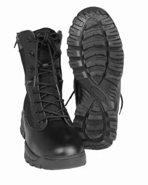 Mil-Tec vysoká ľahká taktická obuv, 2-stranný YKK zips