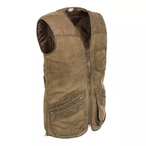 M-Tramp poľovnícka vesta - MICROCORD, poľovnícka olivovo hnedá