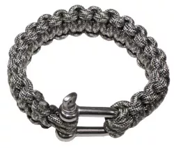 PARACORD - náramok, kovový zámok, šírka 2,3cm