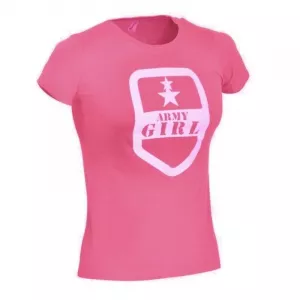 Reintex dámske bavlnené tričko s potlačou ARMY GIRL